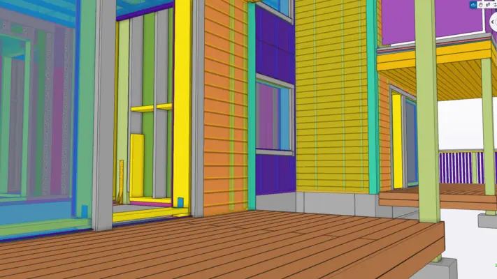 Image from Svingveien gallery. Timber Structure building.